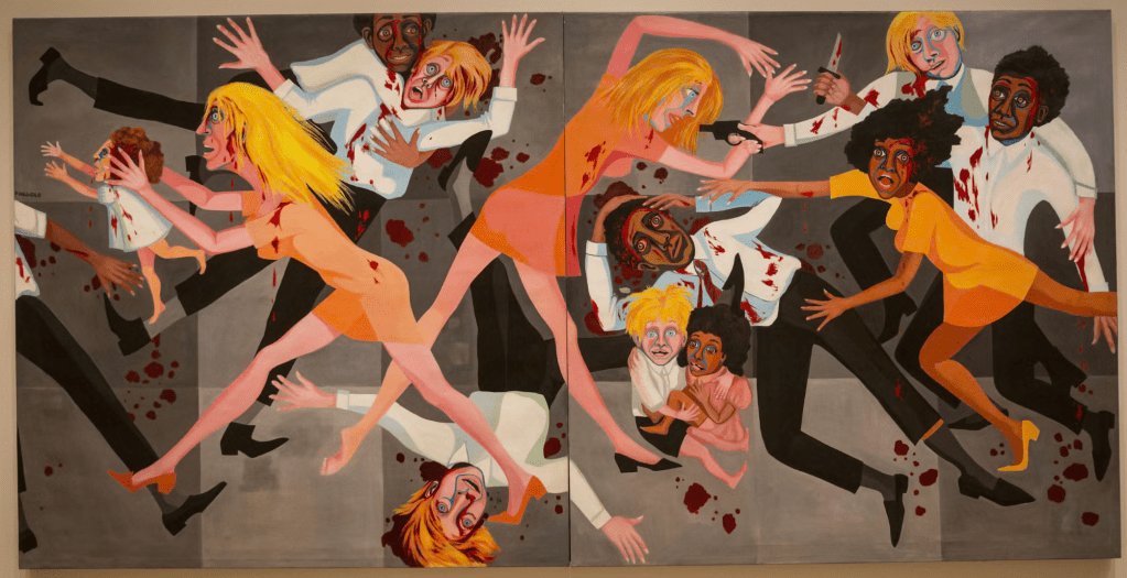 ‘Terrified and trapped’ … American People Series #20: Die, from 1967. 